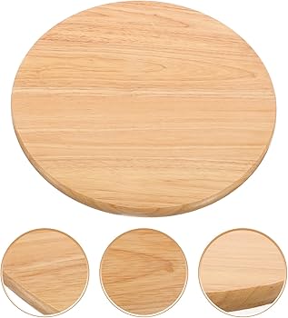 Amazon.co.jp: YARDWE 木製 丸型 座面 交換用 木製 バー